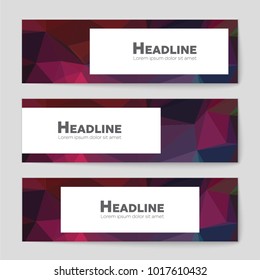 Abstract vector layout background set. For art template design, list, front page, mockup brochure theme style, banner, idea, cover, booklet, print, flyer, book, blank, card, ad, sign, sheet, a4