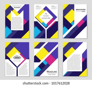 Abstract vector layout background set. For art template design, list, front page, mockup brochure theme style, banner, idea, cover, booklet, print, flyer, book, blank, card, ad, sign, sheet,, a4.