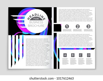 Abstract vector layout background set. For art template design, list, front page, mockup brochure theme style, banner, idea, cover, booklet, print, flyer, book, blank, card, ad, sign, sheet, a4