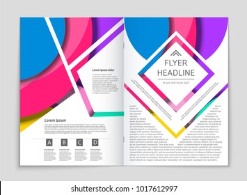 Abstract vector layout background set. For art template design, list, front page, mockup brochure theme style, banner, idea, cover, booklet, print, flyer, book, blank, card, ad, sign, sheet,, a4.