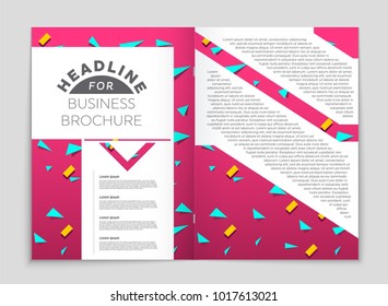 Abstract vector layout background set. For art template design, list, front page, mockup brochure theme style, banner, idea, cover, booklet, print, flyer, book, blank, card, ad, sign, sheet, a4