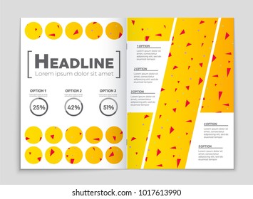 Abstract vector layout background set. For art template design, list, front page, mockup brochure theme style, banner, idea, cover, booklet, print, flyer, book, blank, card, ad, sign, sheet, a4