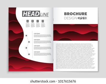 Abstract vector layout background set. For art template design, list, front page, mockup brochure theme style, banner, idea, cover, booklet, print, flyer, book, blank, card, ad, sign, sheet, a4.