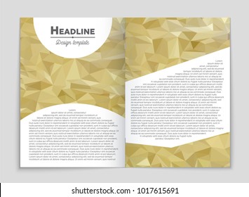 Abstract vector layout background set. For art template design, list, front page, mockup brochure theme style, banner, idea, cover, booklet, print, flyer, book, blank, card, ad, sign, sheet, a4