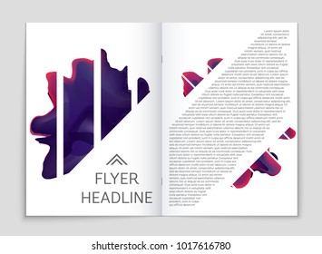 Abstract vector layout background set. For art template design, list, front page, mockup brochure theme style, banner, idea, cover, booklet, print, flyer, book, blank, card, ad, sign, sheet, a4