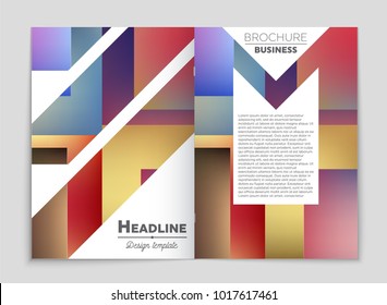 Abstract vector layout background set. For art template design, list, front page, mockup brochure theme style, banner, idea, cover, booklet, print, flyer, book, blank, card, ad, sign, sheet, a4