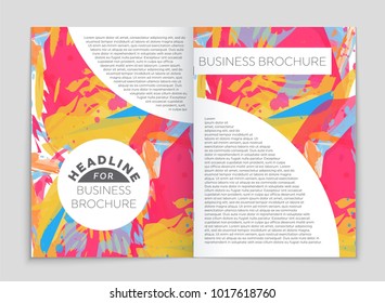 Abstract vector layout background set. For art template design, list, front page, mockup brochure theme style, banner, idea, cover, booklet, print, flyer, book, blank, card, ad, sign, sheet, a4