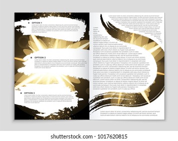Abstract vector layout background set. For art template design, list, front page, mockup brochure theme style, banner, idea, cover, booklet, print, flyer, book, blank, card, ad, sign, sheet, a4