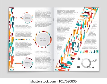 Abstract vector layout background set. For art template design, list, front page, mockup brochure theme style, banner, idea, cover, booklet, print, flyer, book, blank, card, ad, sign, sheet, a4