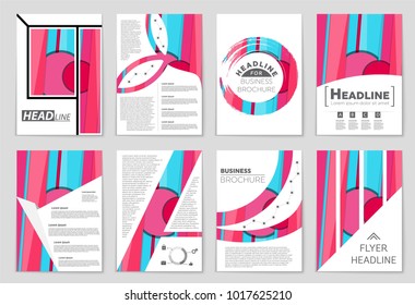 Abstract vector layout background set. For art template design, list, front page, mockup brochure theme style, banner, idea, cover, booklet, print, flyer, book, blank, card, ad, sign, sheet,, a4.