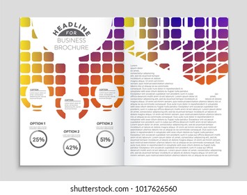 Abstract vector layout background set. For art template design, list, front page, mockup brochure theme style, banner, idea, cover, booklet, print, flyer, book, blank, card, ad, sign, sheet, a4.