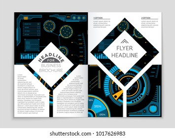 Abstract vector layout background set. For art template design, list, front page, mockup brochure theme style, banner, idea, cover, booklet, print, flyer, book, blank, card, ad, sign, sheet, a4.