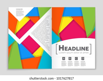 Abstract vector layout background set. For art template design, list, front page, mockup brochure theme style, banner, idea, cover, booklet, print, flyer, book, blank, card, ad, sign, sheet,, a4.