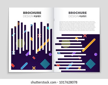 Abstract vector layout background set. For art template design, list, front page, mockup brochure theme style, banner, idea, cover, booklet, print, flyer, book, blank, card, ad, sign, sheet, a4.