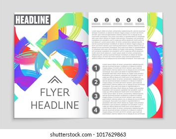 Abstract vector layout background set. For art template design, list, front page, mockup brochure theme style, banner, idea, cover, booklet, print, flyer, book, blank, card, ad, sign, sheet, a4