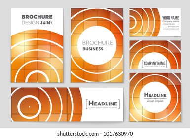 Abstract vector layout background set. For art template design, list, front page, mockup brochure theme style, banner, idea, cover, booklet, print, flyer, book, blank, card, ad, sign, sheet, a4.