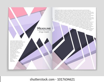 Abstract vector layout background set. For art template design, list, front page, mockup brochure theme style, banner, idea, cover, booklet, print, flyer, book, blank, card, ad, sign, sheet,, a4.