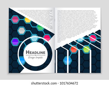 Abstract vector layout background set. For art template design, list, front page, mockup brochure theme style, banner, idea, cover, booklet, print, flyer, book, blank, card, ad, sign, sheet, a4.