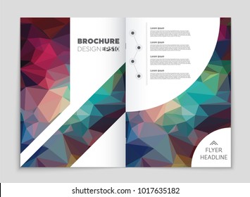Abstract vector layout background set. For art template design, list, front page, mockup brochure theme style, banner, idea, cover, booklet, print, flyer, book, blank, card, ad, sign, sheet, a4