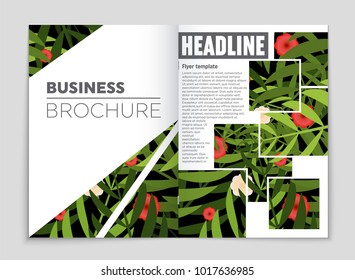 Abstract vector layout background set. For art template design, list, front page, mockup brochure theme style, banner, idea, cover, booklet, print, flyer, book, blank, card, ad, sign, sheet, a4