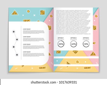 Abstract vector layout background set. For art template design, list, front page, mockup brochure theme style, banner, idea, cover, booklet, print, flyer, book, blank, card, ad, sign, sheet, a4