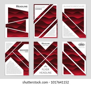 Abstract vector layout background set. For art template design, list, front page, mockup brochure theme style, banner, idea, cover, booklet, print, flyer, book, blank, card, ad, sign, sheet, a4.