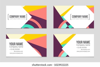 Abstract vector layout background set. For art template design, list, front page, mockup brochure theme style, banner, idea, cover, booklet, print, flyer, book, blank, card, ad, sign, sheet, a4