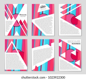 Abstract vector layout background set. For art template design, list, front page, mockup brochure theme style, banner, idea, cover, booklet, print, flyer, book, blank, card, ad, sign, sheet,, a4.