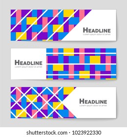 Abstract vector layout background set. For art template design, list, front page, mockup brochure theme style, banner, idea, cover, booklet, print, flyer, book, blank, card, ad, sign, sheet, a4