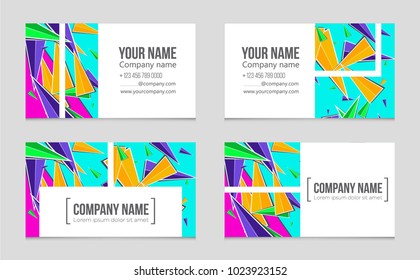 Abstract vector layout background set. For art template design, list, front page, mockup brochure theme style, banner, idea, cover, booklet, print, flyer, book, blank, card, ad, sign, sheet, a4.
