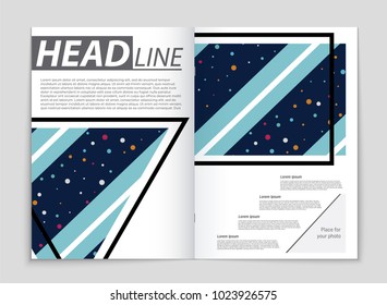 Abstract vector layout background set. For art template design, list, front page, mockup brochure theme style, banner, idea, cover, booklet, print, flyer, book, blank, card, ad, sign, sheet, a4