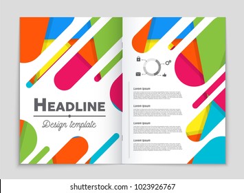 Abstract vector layout background set. For art template design, list, front page, mockup brochure theme style, banner, idea, cover, booklet, print, flyer, book, blank, card, ad, sign, sheet,, a4.