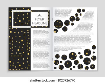 Abstract vector layout background set. For art template design, list, front page, mockup brochure theme style, banner, idea, cover, booklet, print, flyer, book, blank, card, ad, sign, sheet, a4.