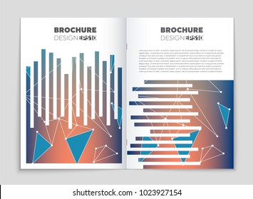 Abstract vector layout background set. For art template design, list, front page, mockup brochure theme style, banner, idea, cover, booklet, print, flyer, book, blank, card, ad, sign, sheet, a4.