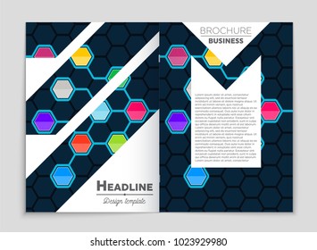 Abstract vector layout background set. For art template design, list, front page, mockup brochure theme style, banner, idea, cover, booklet, print, flyer, book, blank, card, ad, sign, sheet, a4.