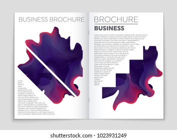 Abstract vector layout background set. For art template design, list, front page, mockup brochure theme style, banner, idea, cover, booklet, print, flyer, book, blank, card, ad, sign, sheet, a4