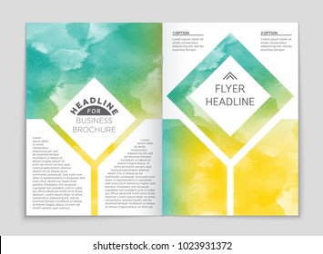 Abstract vector layout background set. For art template design, list, front page, mockup brochure theme style, banner, idea, cover, booklet, print, flyer, book, blank, card, ad, sign, sheet, a4.