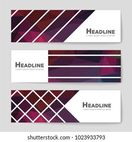 Abstract vector layout background set. For art template design, list, front page, mockup brochure theme style, banner, idea, cover, booklet, print, flyer, book, blank, card, ad, sign, sheet, a4