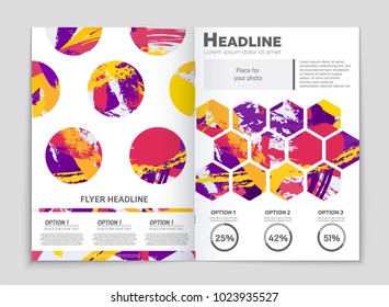 Abstract vector layout background set. For art template design, list, front page, mockup brochure theme style, banner, idea, cover, booklet, print, flyer, book, blank, card, ad, sign, sheet, a4