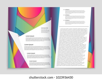 Abstract vector layout background set. For art template design, list, front page, mockup brochure theme style, banner, idea, cover, booklet, print, flyer, book, blank, card, ad, sign, sheet,, a4.