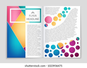 Abstract vector layout background set. For art template design, list, front page, mockup brochure theme style, banner, idea, cover, booklet, print, flyer, book, blank, card, ad, sign, sheet, a4