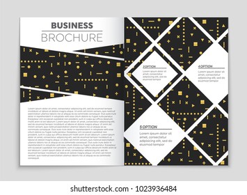 Abstract vector layout background set. For art template design, list, front page, mockup brochure theme style, banner, idea, cover, booklet, print, flyer, book, blank, card, ad, sign, sheet, a4.