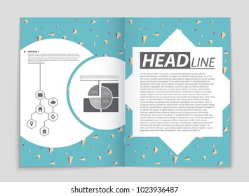 Abstract vector layout background set. For art template design, list, front page, mockup brochure theme style, banner, idea, cover, booklet, print, flyer, book, blank, card, ad, sign, sheet, a4