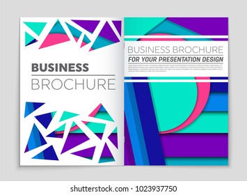 Abstract vector layout background set. For art template design, list, front page, mockup brochure theme style, banner, idea, cover, booklet, print, flyer, book, blank, card, ad, sign, sheet,, a4.