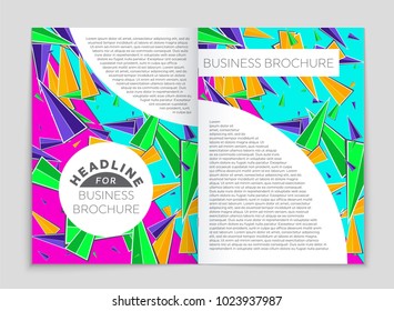 Abstract vector layout background set. For art template design, list, front page, mockup brochure theme style, banner, idea, cover, booklet, print, flyer, book, blank, card, ad, sign, sheet, a4.