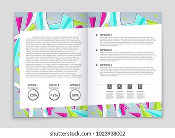 Abstract vector layout background set. For art template design, list, front page, mockup brochure theme style, banner, idea, cover, booklet, print, flyer, book, blank, card, ad, sign, sheet, a4.