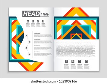 Abstract vector layout background set. For art template design, list, front page, mockup brochure theme style, banner, idea, cover, booklet, print, flyer, book, blank, card, ad, sign, sheet, a4.