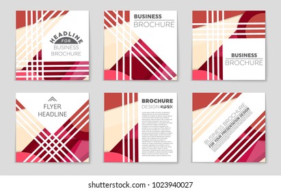 Abstract vector layout background set. For art template design, list, front page, mockup brochure theme style, banner, idea, cover, booklet, print, flyer, book, blank, card, ad, sign, sheet,, a4.