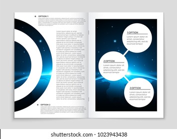 Abstract vector layout background set. For art template design, list, front page, mockup brochure theme style, banner, idea, cover, booklet, print, flyer, book, blank, card, ad, sign, sheet, a4