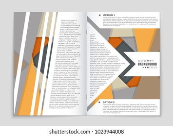 Abstract vector layout background set. For art template design, list, front page, mockup brochure theme style, banner, idea, cover, booklet, print, flyer, book, blank, card, ad, sign, sheet,, a4.